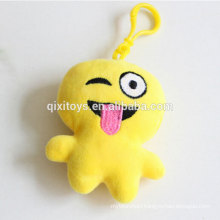 Hot sell emoji items personalised custom keyring good quality promotion gift keyring factory direct